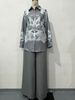 Women’S Clothing Suit For Women New Summer Casual Long Sleeved Printed Tops And Trousers Two Piece Suit_ecoleips.com