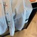 Vintage Minimalist Color Contrast Denim Striped Oversized Relaxed Versatile Polo Collar Shirt Women's Autumn Long-Sleeve_ecoleips.com