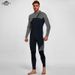 Aria Basics Shark Bart 3MM One-Piece Jellyfish Swims Men's Wets Long Sleeve Sun Protection Surfing Cold-Proof Thermal Diving_ecoleips.com