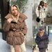 Longline Belted Cotton Coat With Stand Collar – Slim Fit Winter Trench (Black/Brown/White, S-XXXL)_ecoleips.com