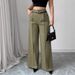 Women's High-Waisted Straight Leg Trousers Autumn/Winter Casual Elegant Commuter Suit Pants_ecoleips.com