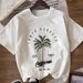 Women's Casual Round Neck Short Sleeve T-Shirt Multi-Color American Style Simple Fashionable Sports Top Solid Printed Loose Fit_ecoleips.com