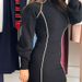 AC588 European American Casual High-neck Fashion Sexy Striped Color-blocking Slim-fit Comfortable Autumn And Winter Knit_ecoleips.com