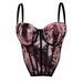 Women's Clothing High End Outer Wear Sexy Small Sling Autumn And Winter Inner Wear Can Be Worn Alone Flower Pattern Print Fishbone Chest_ecoleips.com