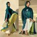 Women's Clothing Colorblock Coat Dubai Arabian Chiffon Dress Solid Color Robe_ecoleips.com