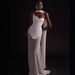 Fashionable Ribbon Strapless, Hip Hugging Dress, Long Skirt, Simple And Fashionable Party Dinner Dress_ecoleips.com