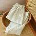 2026 New Women's Pajama Trousers Summer 100% Cotton Women-Soft Breathable Sleep Bottoms Women Daily Comfort Casual Home Wear_ecoleips.com