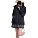 Women's Summer Ice Silk Sun Protection Outerwear Solid Color Breathable Thin Loose Fitting Jacket_ecoleips.com