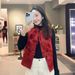 Aria Basics Chinese-style Women's Vintage Red Vest 2025 New Jacket, High-end Traditional Chinese Clothing With Buttoned Design,_ecoleips.com