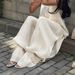 Aria Basics Autumn Winter New French Style Bubble Jogger For Women, Stylish And Elegant Casual Long Pants 2025 Cross-Border_ecoleips.com