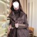 girl European Down Cotton Autumn Winter New Women's Fashion Versatile Chocolate Color Vest Niche Style Top_ecoleips.com