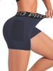 Women's Clothing Fitness Shorts Running Training Peach Hip Sports Yoga Shorts Quick Drying Pocket Tights_ecoleips.com