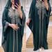 New Cross-border Women's Clothing, Middle Eastern Ethnic Style, Beaded, Plus-size, Loose-fitting, Slimming Long Gown_ecoleips.com