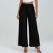 Women's High Waist Casual Pants Loose Fit With Pockets Cotton Polyester Spring/Autumn Bottoms_ecoleips.com