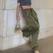Women's Clothing Street Casual Loose Slim Straps Multi Pocket Trendy Straight_ecoleips.com