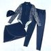 Full-Coverage Rash Guard Swimwear Set – Long Sleeve UPF 50+ & Swim Leggings (S-XL) – Modest Surfing/Beach Outfit (Floral/Geometric Prints)_ecoleips.com
