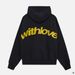 Unisex Casual Loose Hooded Sweatshirt Multi Color European American Style Minimalist Trendy Letter Print 2025 Versatile Women's Clothing_ecoleips.com