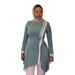 Women's Clothing Modest Set Elegant Plus Size Abaya Set Top And Pants Long Style Flattering For Parties African Occasions_ecoleips.com
