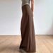 New 2025 Sexy Elegant Solid Color Minimalist Midi Skirt for Women Floor Length Spring/Summer European And American Style Wholesale_ecoleips.com