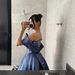 Elegant Satin Evening Gown Off-Shoulder A-Line Dress for Women Minimalist Graduation Prom Party Wear_ecoleips.com