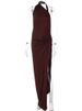 Mozision Halter Strapless Sexy Maxi Dress Women Elegant Off-shoulder Sleeveless Backless High Split Bodycon Club Party Dress_ecoleips.com