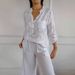 Women's Clothing Loose Casual Long Sleeved Printed Pocket Shirt_ecoleips.com
