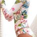 Women's Clothing Long Sleeved Sunscreen Conservative Slim Split Swimsuit Printed Bikini_ecoleips.com