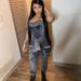 2025 Spring New Women's Button Fishbone Print Tube Top_ecoleips.com