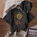 Women's Casual Round Neck Short Sleeve T-Shirt Multi-Color Style Simple Fashionable Sports Top Solid Printed Loose Fit_ecoleips.com