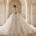 New 2026 French Retro Style Long Train Wedding Dress for Women High Quality Textured American Style Main Wedding Dress_ecoleips.com