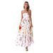 Women's High Waist Printed Swing Dress Summer Fashion Backless Suspenders Sexy European American Style 2025_ecoleips.com