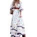 Women's Clothing Summer New Fashion Print Long Dress Women_ecoleips.com