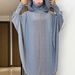 Muslim Heavy Satin Rhinestone Dress For Women 2025 Summer New Solid Color Elegant With Headscarf Set_ecoleips.com