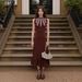 Women's Clothing Summer Style High-End Women's Dress With Rhinestone Embellishments Fitted Waist Fishtail Skirt Long Design_ecoleips.com