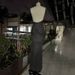 Fashion Gray Hot Drilling Spaghetti Strap Dress Women's Slim Fit Backless Folds Split Floor-length Dresses New CYZ6_ecoleips.com