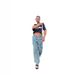 Women's Clothing Hot Girl Collage Bow Jeans Women's Straight Pants Loose Trousers Ins Style_ecoleips.com