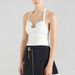 AD240 Cross-Border Women's New American Style Sexy Fashion Shell-Embellished Halter Neck Camisole Short Top_ecoleips.com