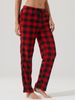 Women's Christmas Pajama Pants Fleece Pajama Plaid Bottoms Ultra Soft Pj Pants Comfy Sleep Pants Sleepwear LoungewearAutumn Wint_ecoleips.com
