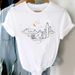 Wholesale Cross-border Clothing Retro New Short-sleeve Wine Glass Style Women's T-shirt_ecoleips.com
