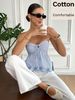 Retro Plaid Strapless Camisole for Women with Adjustable Shoulder Straps Sweet And Spicy Short Top in Stock_ecoleips.com