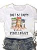 Summer European And American Cross-border Foreign Trade Wholesale T-shirts, Round-neck Casual Plus-size Loose_ecoleips.com