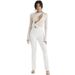 2026 European And American Strap Hollow Long Sleeve Slim-Fit Women's Top, Waist-Cinching, Slimming, Sexy Lace_ecoleips.com