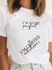 European American Cross-border Foreign Trade Women's Clothing, Simple Letter And Heart Print Round-neck Short-sleeve_ecoleips.com