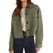 Women's Short Fashion Casual Jacket Faux Suede Autumn Winter New 2025 European American Cross Border Trade_ecoleips.com