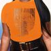 Summer European And American Cross-border Foreign Trade Wholesale T-shirts, Round-neck Casual Plus-size Loose_ecoleips.com