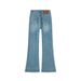 Apricot-colored Vintage Blue Jeans For Women, Spring 2026 New High-waisted Casual Fashion Slim-fit Stretchy Flared Pants_ecoleips.com