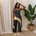 Women's Clothing American Style Camisole Top And Loose Wide Leg Pants Set Tassel Two Piece New Export Style Clothing_ecoleips.com