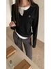 Women's Two-Piece Long Sleeve T-Shirt Autumn Winter Inner Wear Slim Fit Slimming American Retro Base Shirt_ecoleips.com