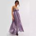 New European American 2024 Bohemian Style Strapless Long Dress With High Waist, V-Neck, Floral Print, And Sexy Design_ecoleips.com