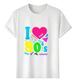 Women's T-Shirts Tshirt Muscle Freaks 80s Retro Style Fashion T-shirt_ecoleips.com